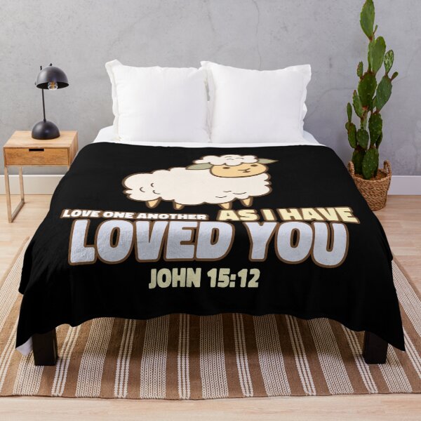 Item preview, Love One Another – John 15:12 | Bible Verse | Inspirational designed and sold by JirehKollezion.