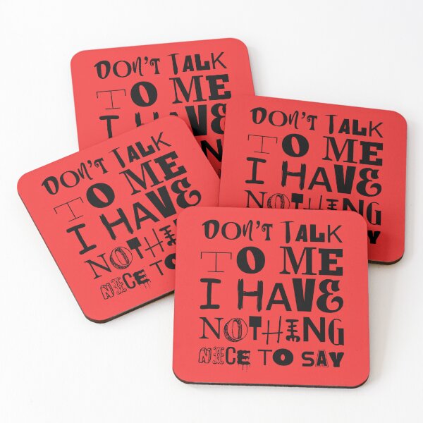 Item preview, Demotivational Quotes: Don't Speak designed and sold by IKDG.