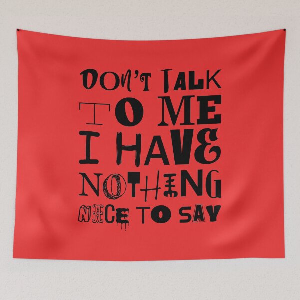 Item preview, Demotivational Quotes: Don't Speak designed and sold by IKDG.