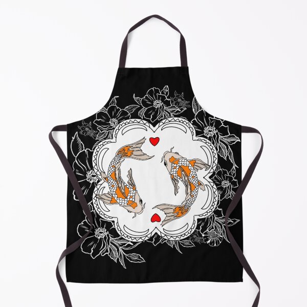 Item preview, Colorful Koi Fish Art Collection with Heart and Serenity designed and sold by BIEZAART.