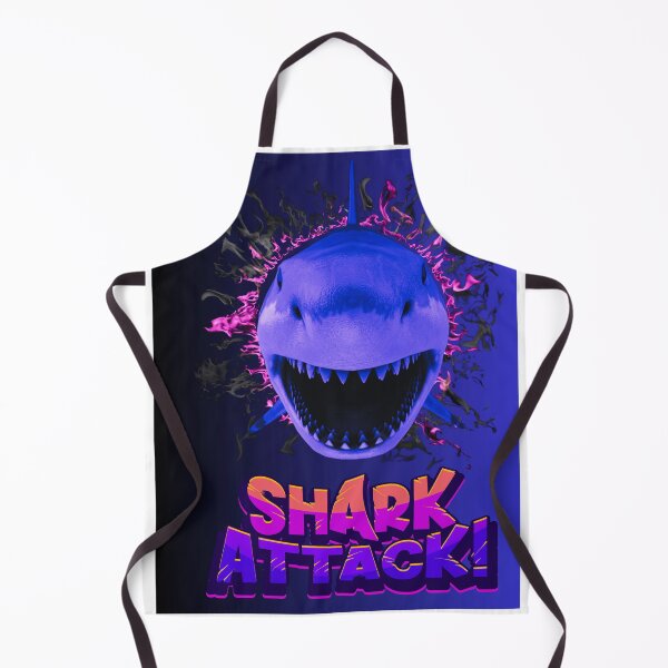 Item preview, Deep Blue Sea Shark Attack designed and sold by RodimusG1Art.