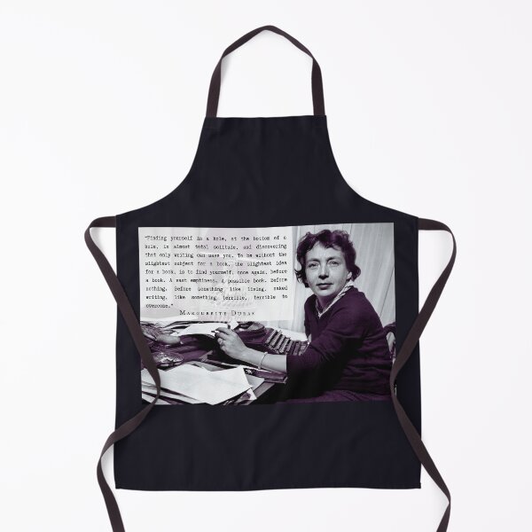 Item preview, Marguerite Duras quote: “Finding yourself in a hole, at the bottom of a hole, in almost total solitude, and discovering that only writing can save you..." designed and sold by artbleed.