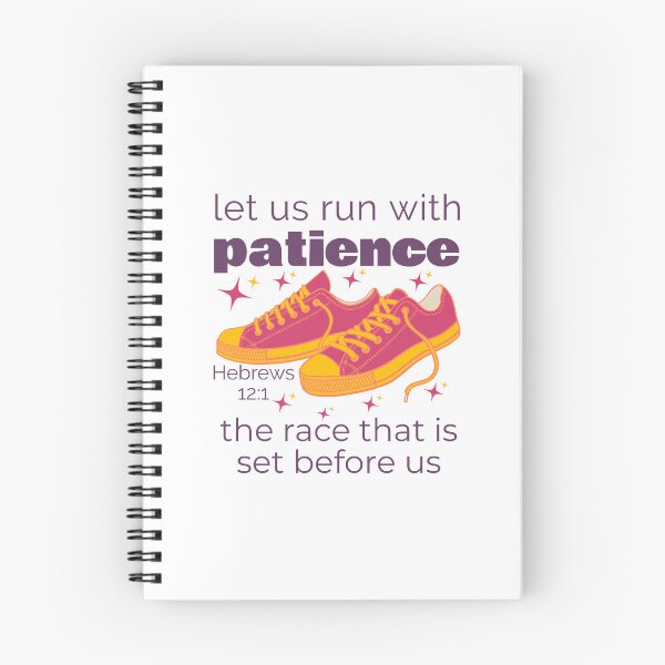 Item preview, Keep Running the Race – Hebrews 12: 1 | Bible Verse | Inspirational designed and sold by JirehKollezion.