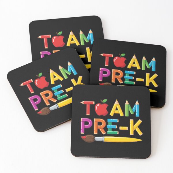 Item preview, Team Pre-K Cute and Colorful Teacher Preschool  designed and sold by Alex Songs.