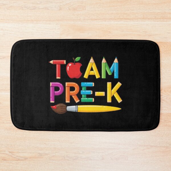 Item preview, Team Pre-K Cute and Colorful Teacher Preschool  designed and sold by Alex Songs.