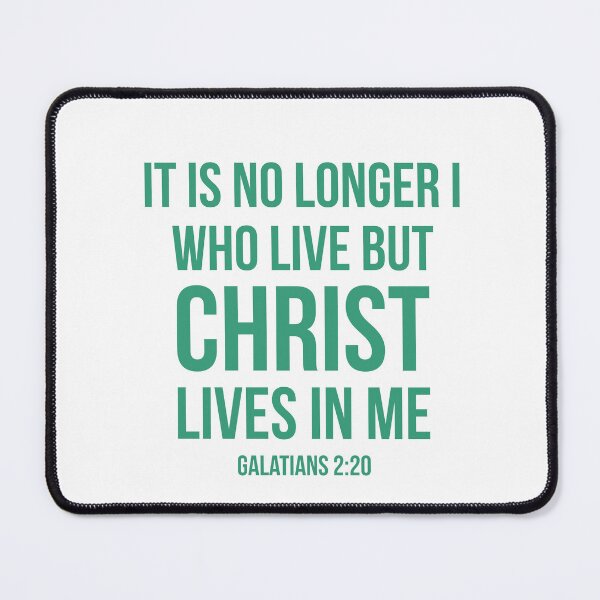 Item preview, Christ Lives in Me – Galatians 2:20 | Scripture Art Series #2. designed and sold by JirehKollezion.