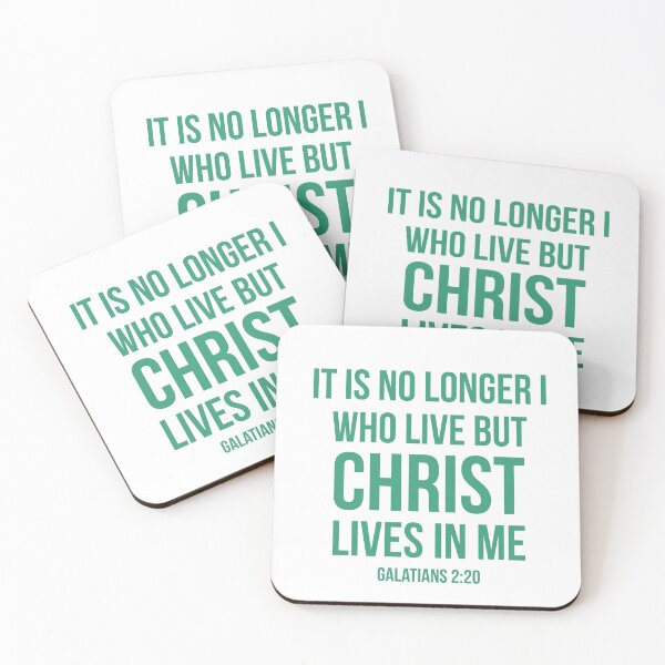 Item preview, Christ Lives in Me – Galatians 2:20 | Scripture Art Series #2.  designed and sold by JirehKollezion.