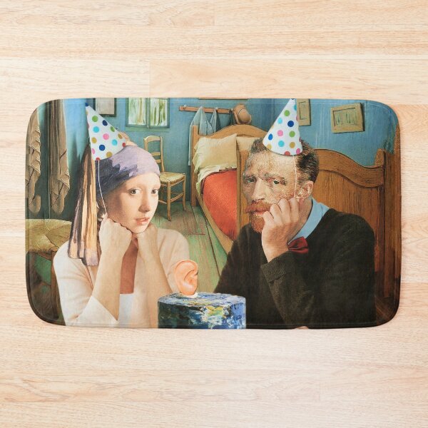 Item preview, Vincent Van Gogh Birthday Cake Artist Party Funny Painting designed and sold by Under-TheTable.