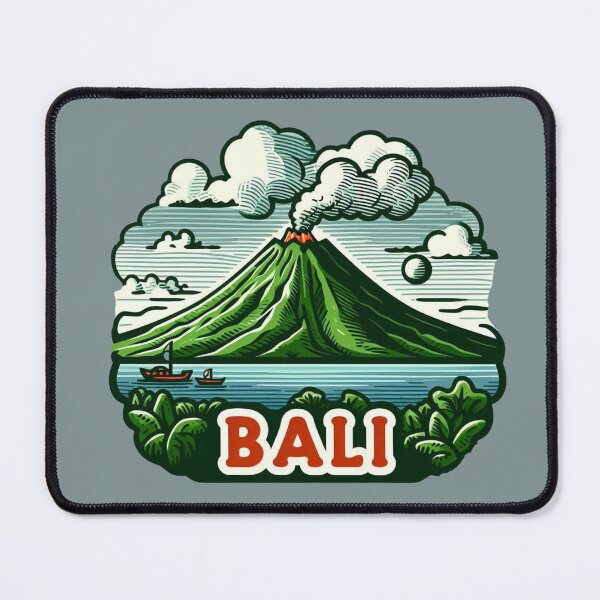 Item preview, Bali, Mount Batur - Indonesia designed and sold by Myra365Art.