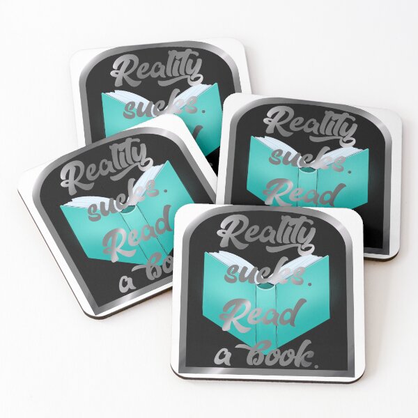 Item preview, Reality sucks read a book designed and sold by Emendi.