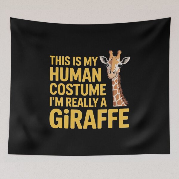 Item preview, Giraffe Costume Funny Giraffe Gift I'm Really A Giraffe designed and sold by Hlz-0118.
