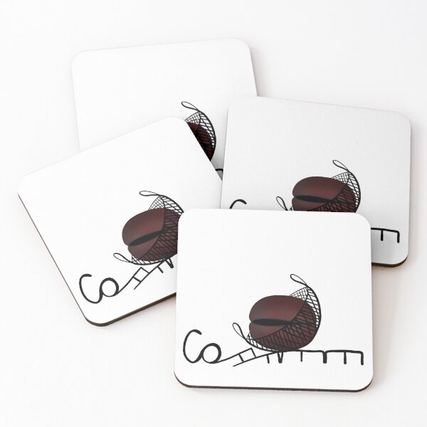 Item preview, Coffee letter and funny coffee bean designed and sold by nongsao4.