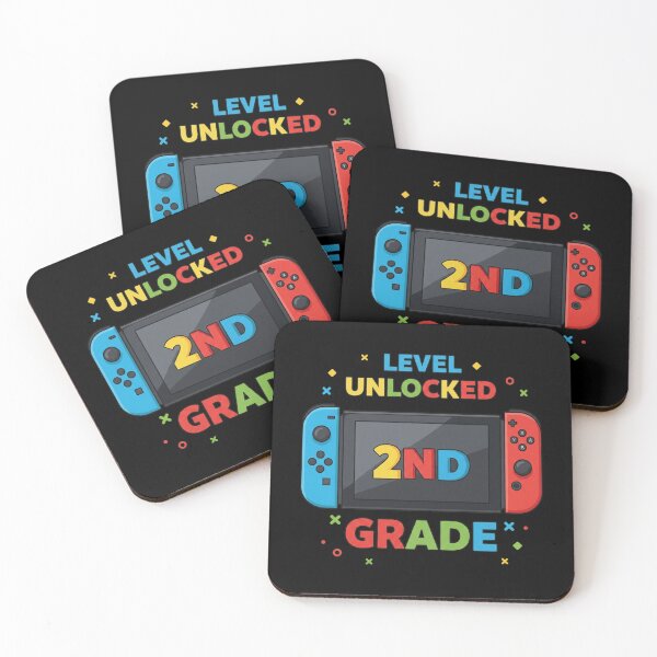Item preview, Level Unlocked 2nd Grade Gamer Back to School Kids designed and sold by Alex Songs.