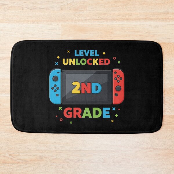 Item preview, Level Unlocked 2nd Grade Gamer Back to School Kids designed and sold by Alex Songs.
