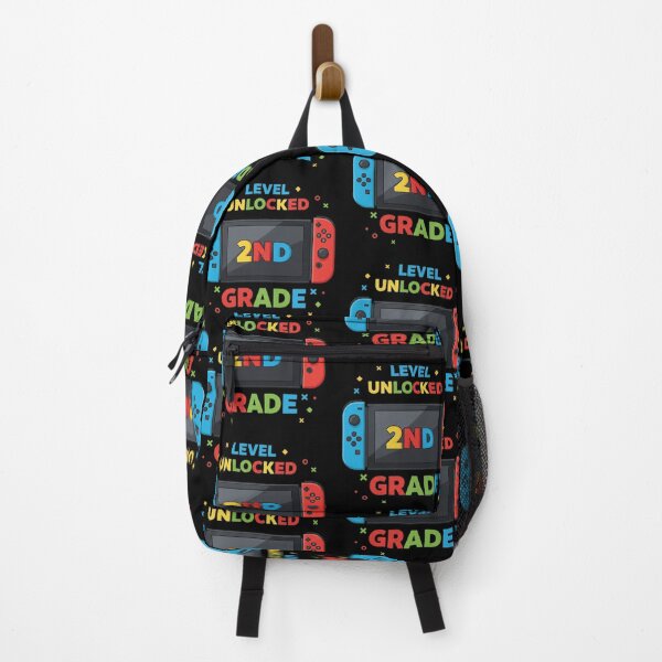 Item preview, Level Unlocked 2nd Grade Gamer Back to School Kids designed and sold by Alex Songs.
