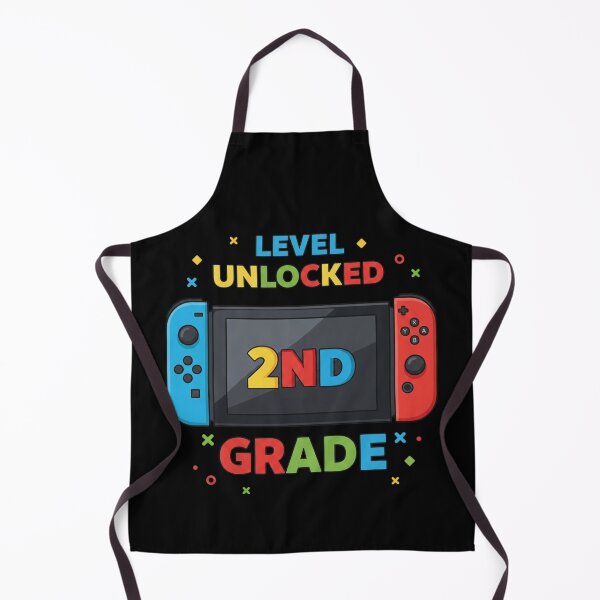 Item preview, Level Unlocked 2nd Grade Gamer Back to School Kids designed and sold by Alex Songs.