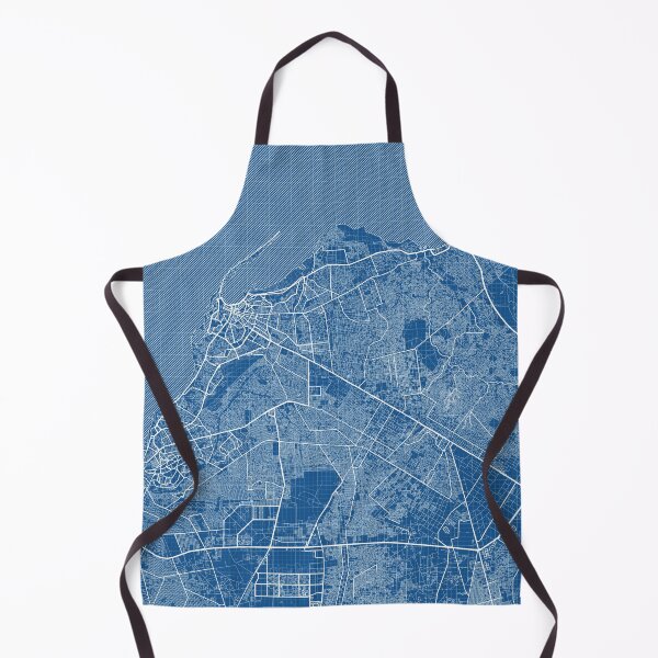 Item preview, Luanda City Map of Angola - Blueprint designed and sold by deMAP.