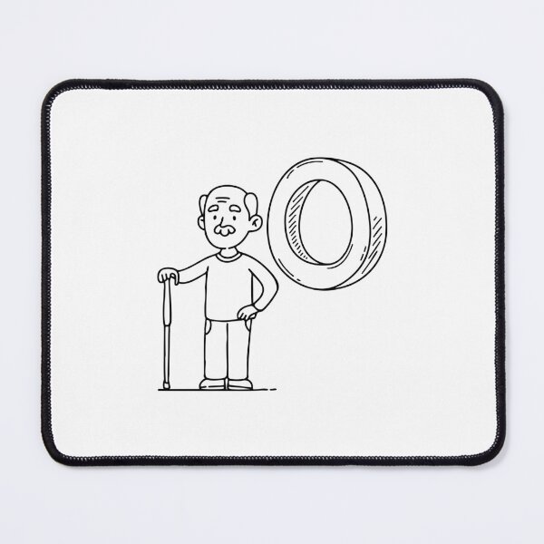 Item preview, An illustration of letter O stand for Old beside it designed and sold by rasagamastore.