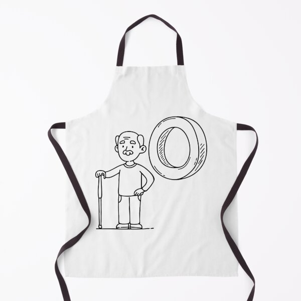 Item preview, An illustration of letter O stand for Old beside it designed and sold by rasagamastore.