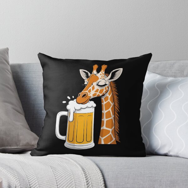 Item preview, Jirafa abrazando cerveza designed and sold by Hlz-0118.
