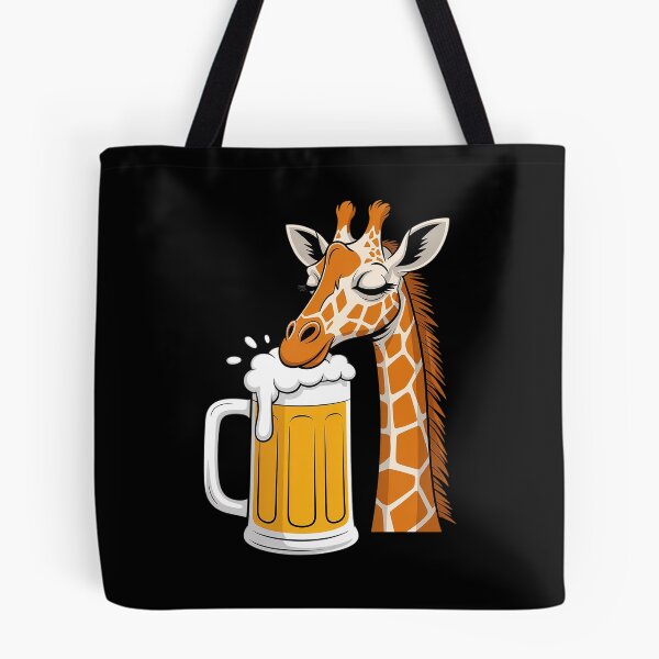 Item preview, Jirafa abrazando cerveza designed and sold by Hlz-0118.