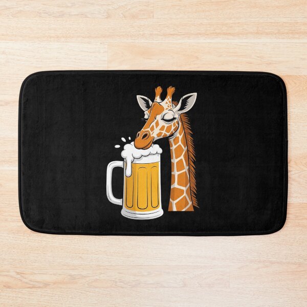 Item preview, Jirafa abrazando cerveza designed and sold by Hlz-0118.
