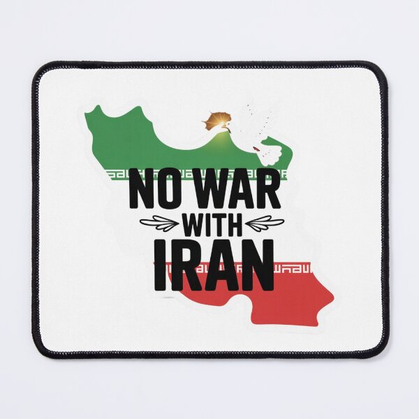 Item preview, No war with iran designed and sold by mattDes.