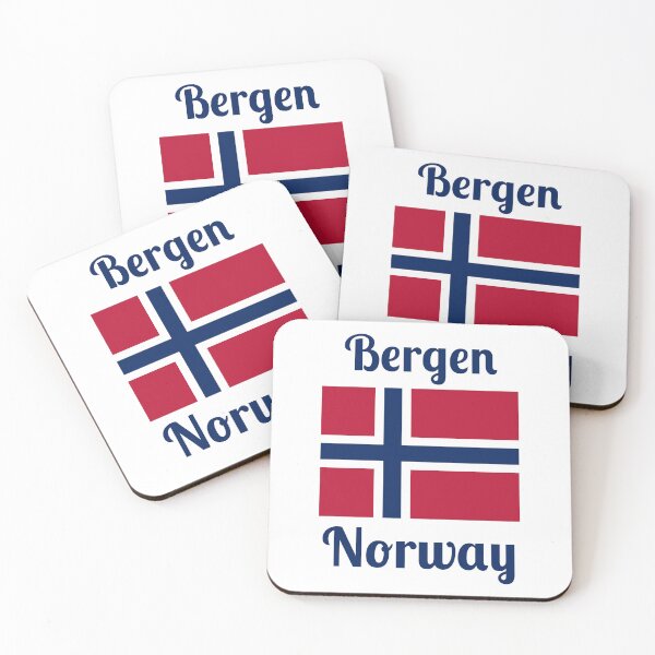 Item preview, Bergen Norway - Stylish Prints, designed and sold by Fleetwood1994.