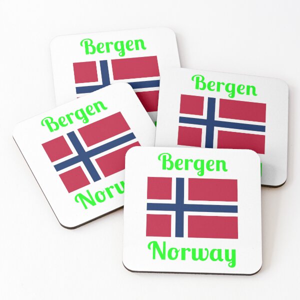 Item preview, Bergen Norway - Stylish Prints, designed and sold by Fleetwood1994.