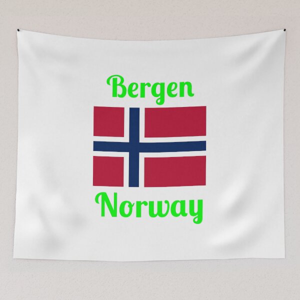 Item preview, Bergen Norway - Stylish Prints, designed and sold by Fleetwood1994.