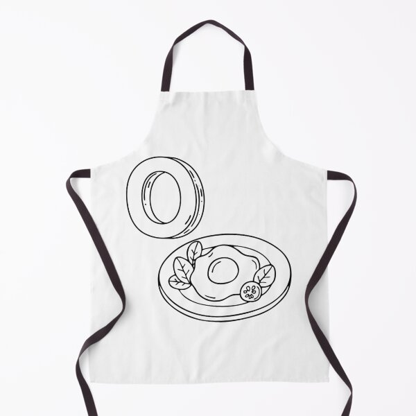 Item preview, An illustration of letter O stand for Omelette beside it designed and sold by rasagamastore.