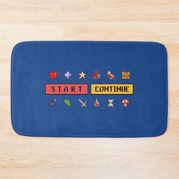 Item preview, Pixel Game Start designed and sold by TaiyoDigital36.