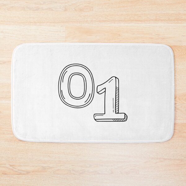Item preview, An illustration of letter O stand for One beside it designed and sold by rasagamastore.