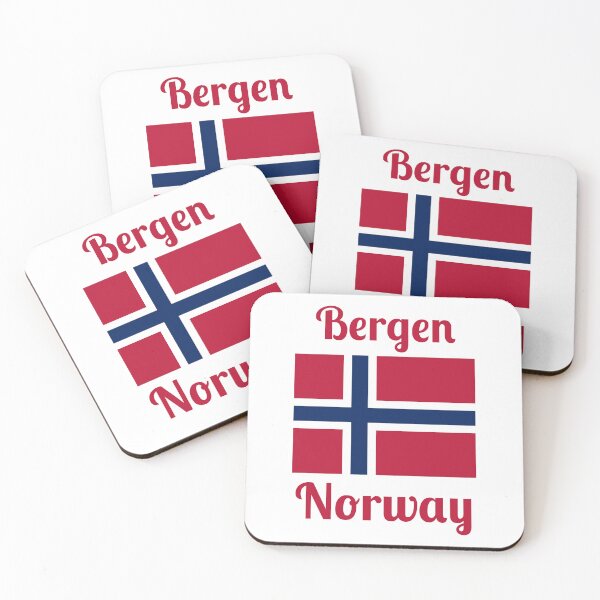 Item preview, Bergen Norway - Stylish Prints, designed and sold by Fleetwood1994.