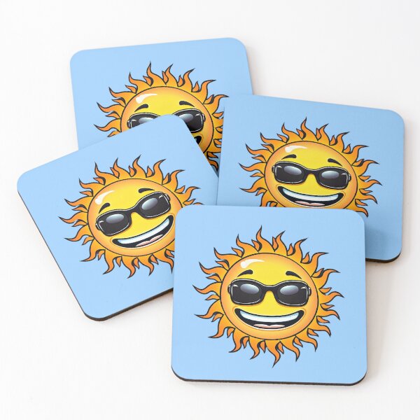 Item preview, Smiling Cool Sun with Sunglasses designed and sold by PrintBreeze.