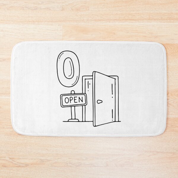 Item preview, An illustration of letter O stand for Open beside it designed and sold by rasagamastore.