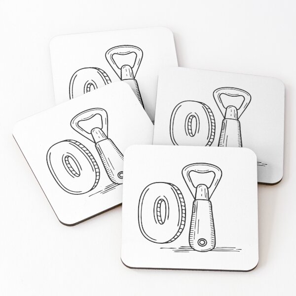 Item preview, An illustration of letter O stand for Opener beside it designed and sold by rasagamastore.
