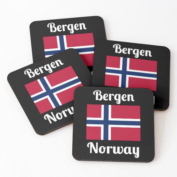 Item preview, Bergen Norway - Stylish Prints, designed and sold by Fleetwood1994.
