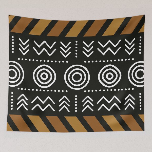 Item preview, Bogolan Mud Cloth | African Abstract Textile Design designed and sold by MammothArt.