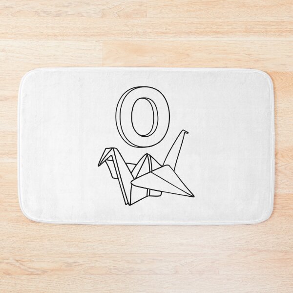 Item preview, An illustration of letter O stand for Origami beside it designed and sold by rasagamastore.