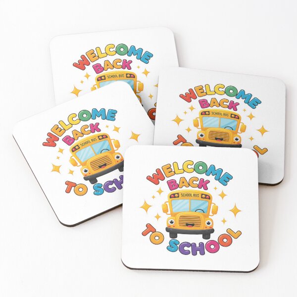 Item preview, Welcome Back to School Smiley Bus Stars Kids designed and sold by Alex Songs.