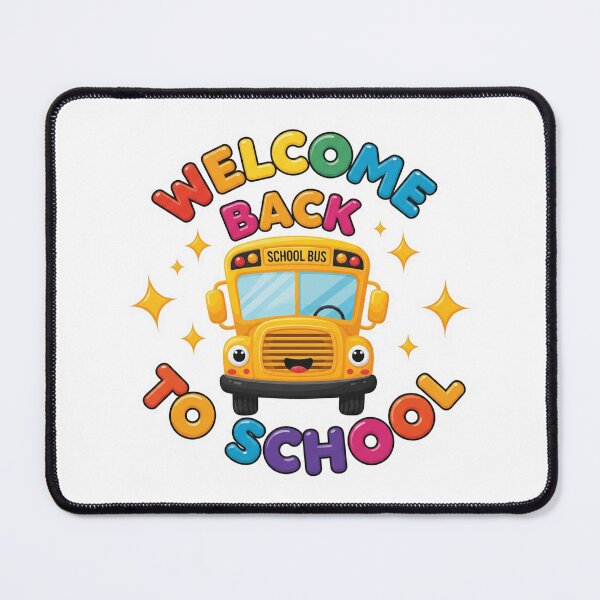 Item preview, Welcome Back to School Smiley Bus Stars Kids designed and sold by Alex Songs.