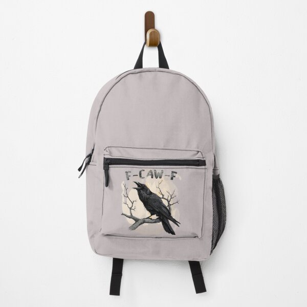 Item preview, F-Caw-F Funny Raven Pun – Gothic Crow Humor designed and sold by Aredbox.