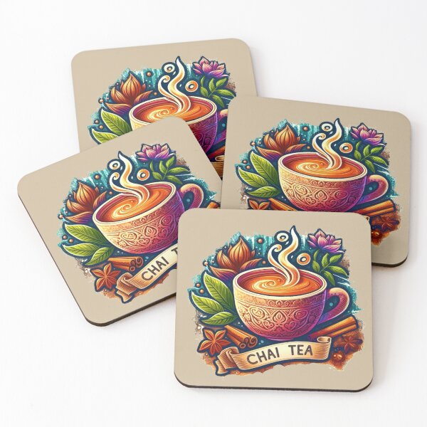 Item preview, Chai Tea - Vibrant Spiced Cup designed and sold by Myra365Art.