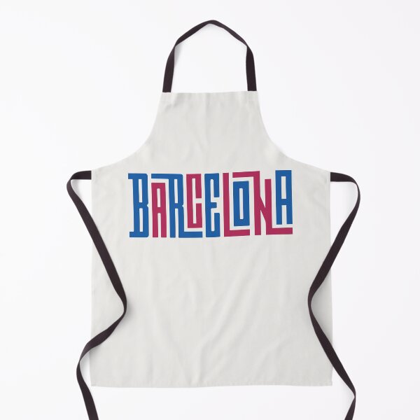 Item preview, Barcelona Text Art – Modern Blaugrana Typography Design designed and sold by Squadra Canvas.