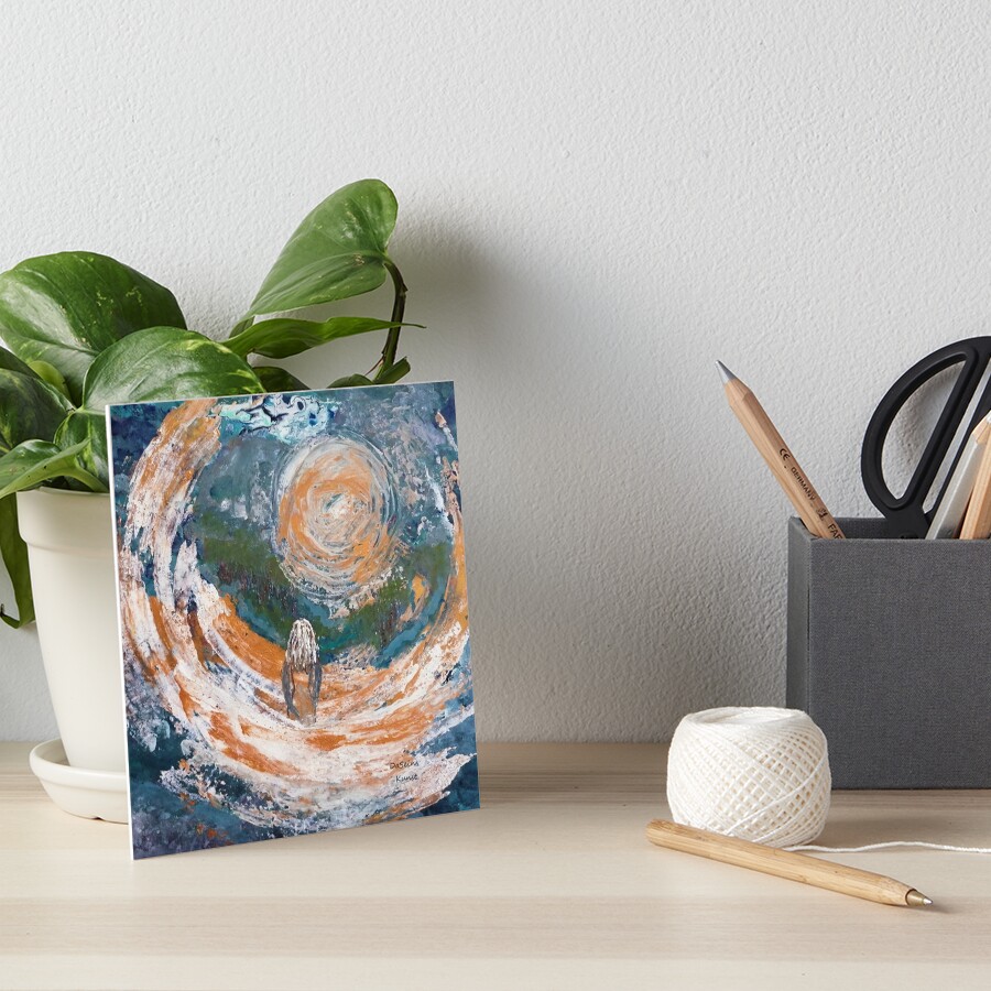 Item preview, Art Board Print designed and sold by Auszeitklang.