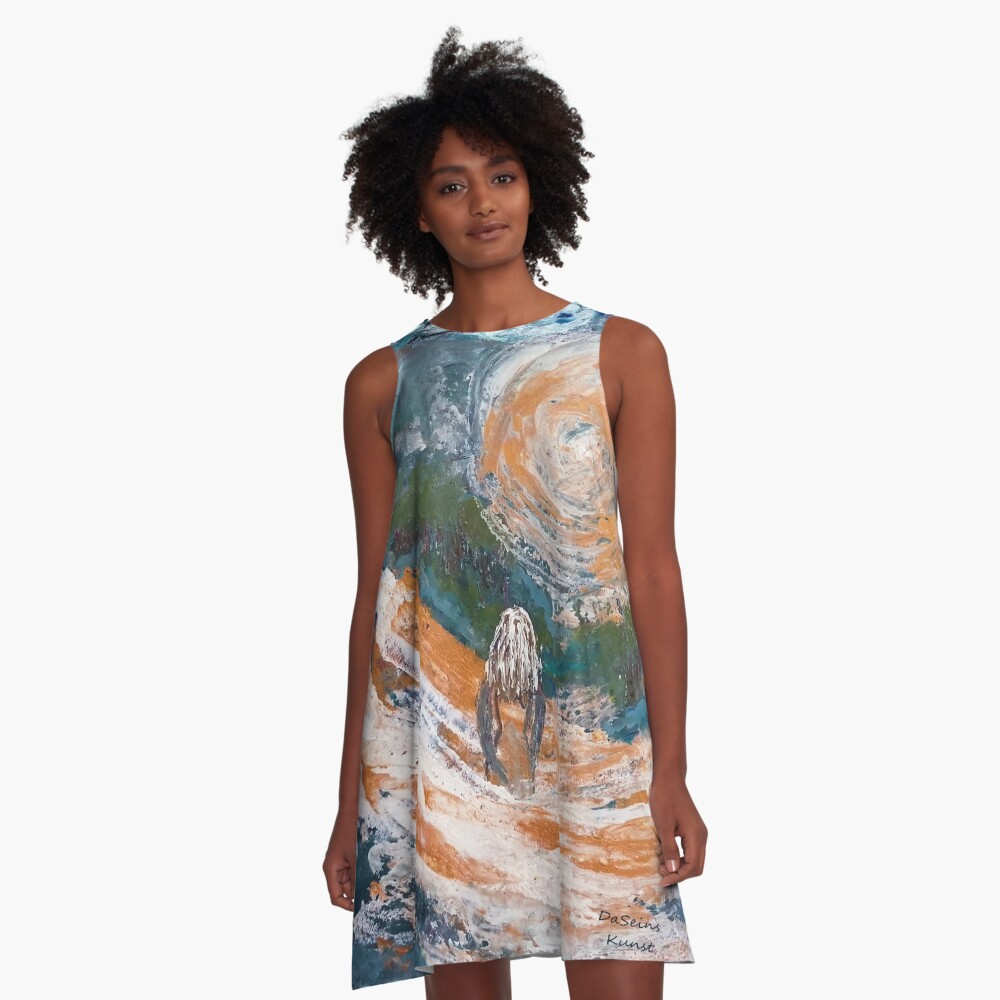Item preview, A-Line Dress designed and sold by Auszeitklang.