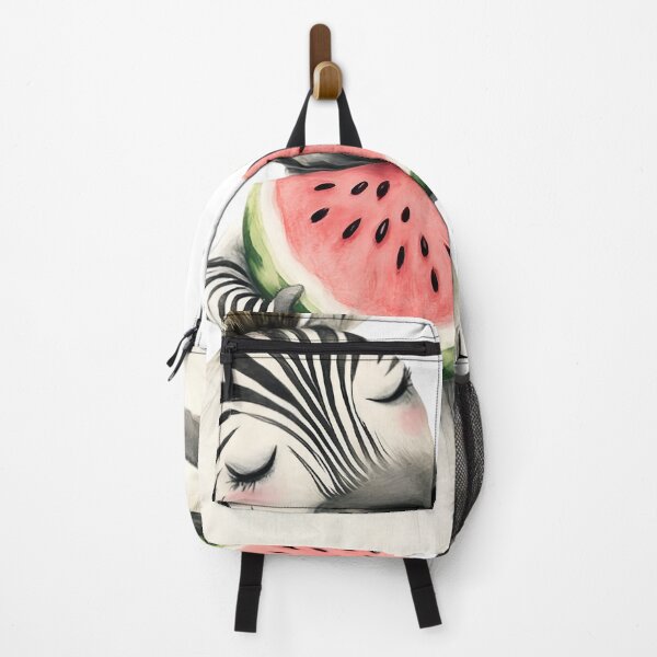 Item preview, Cute Zebra Twins with Watermelons  designed and sold by LizaRancel.