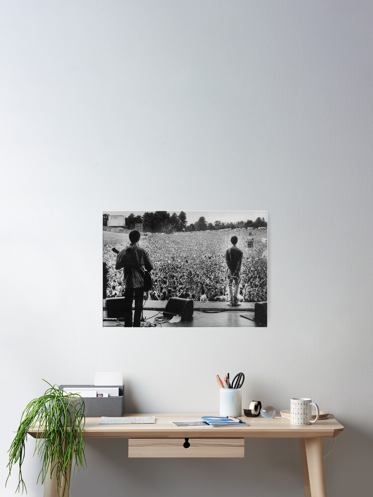 Thumbnail 2 of 3, Poster, Liam Gallagher Oasis Black White designed and sold by harfOrdsLee.