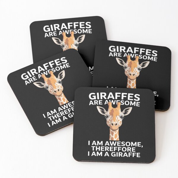 Item preview, Giraffe's are Awesome I am Awesome, Therefore I am a Giraffe designed and sold by Hlz-0118.
